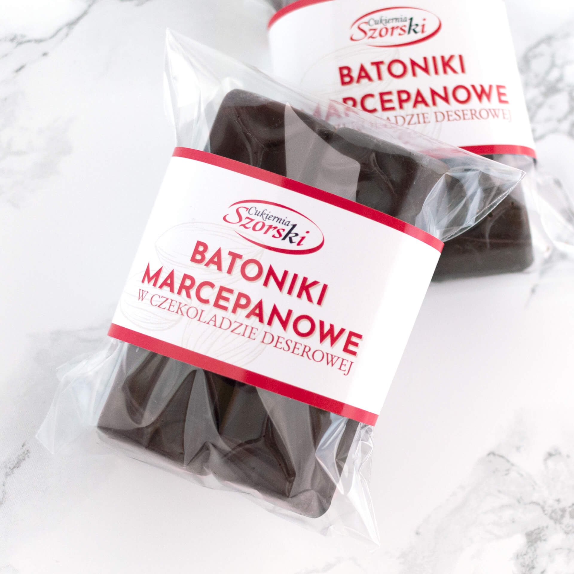 Batoniki marcepanowe - 2 szt.